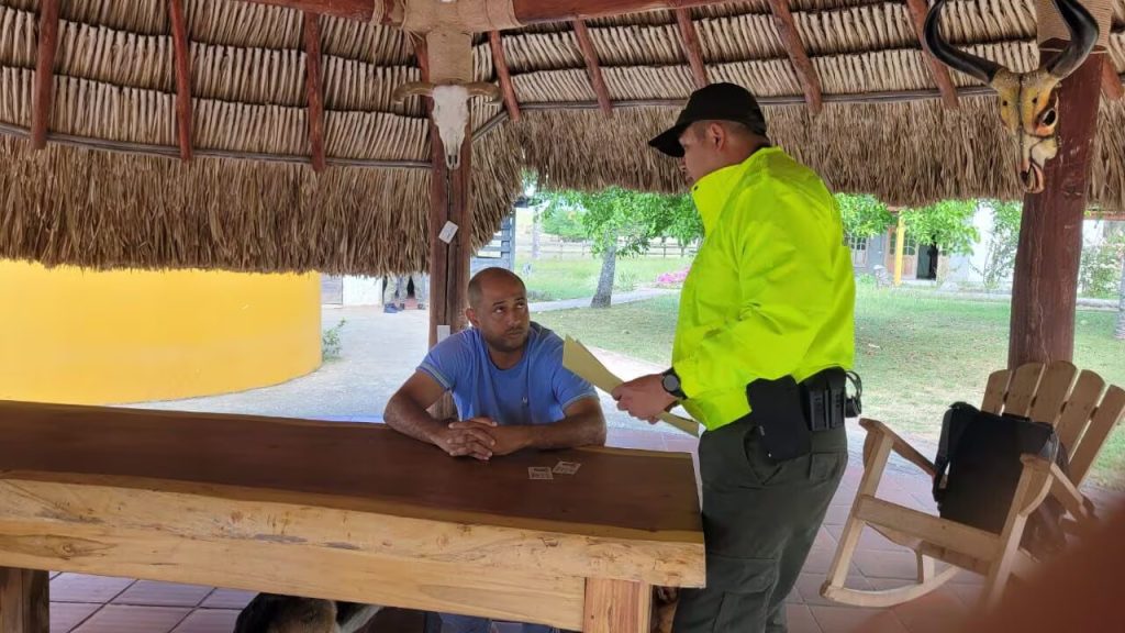 Ferney de Jesús Cardona Bello, alias Solla, presunto integrante del Clan del Golfo Foto: Policía Nacional