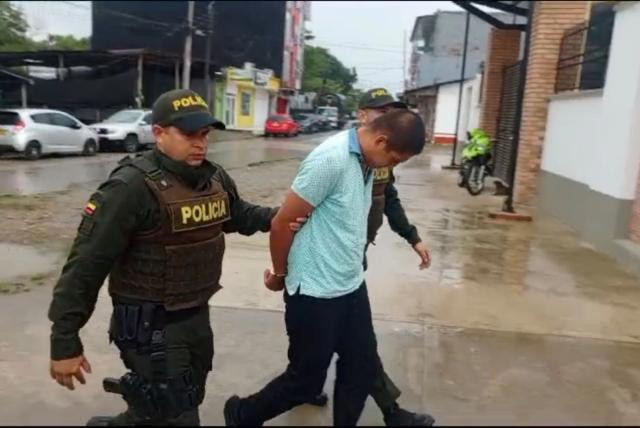 Araque Martínez fue detenido en un operativo policial. Foto: El TIempo