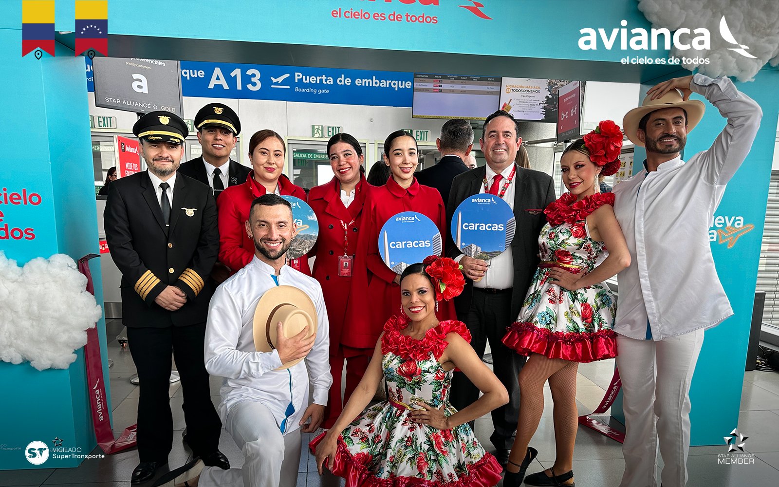 Avianca informó que inicialmente operará 1.400 asientos semanales Foto: Avianca