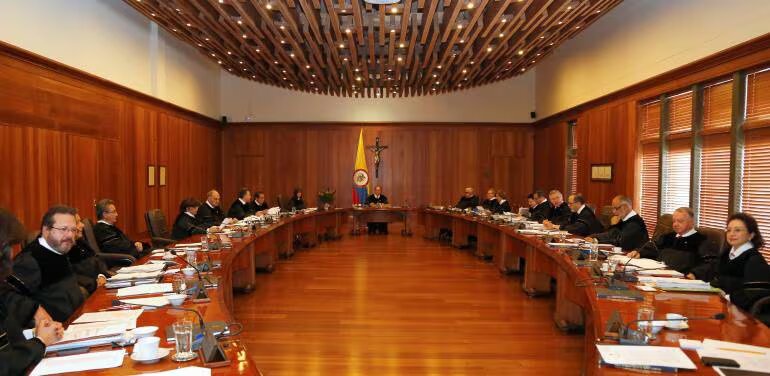 Corte Suprema de Justicia. Foto: caracol