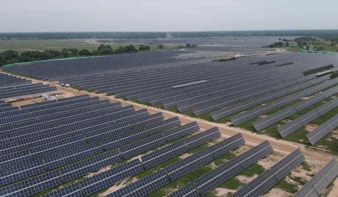 El parque solar de Enel en La Loma, Cesar, tuvo una inversión de más de US$120 millones. Foto: Enel Green Powe