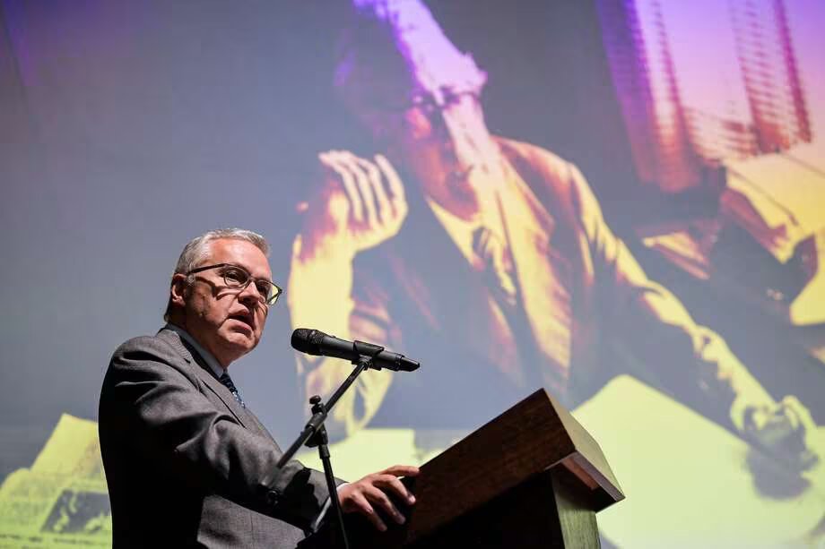 Guillermo Cano Isaza, periodista, Director de El Espectador, fue asesinado en diciembre de 1986. Foto: El Espectador