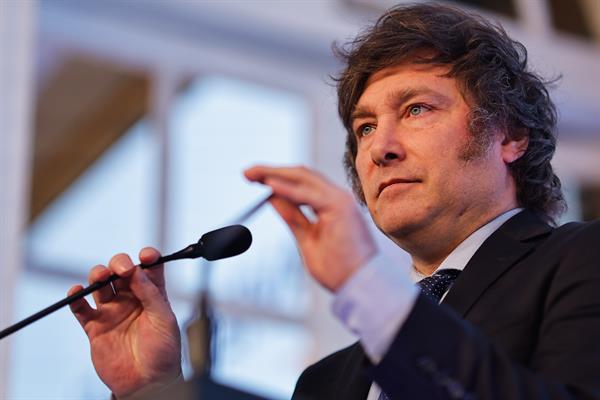 Presidente de Argentina, Javier Milei Foto: EFE