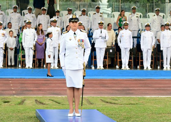 Capitán de Navío Marcela Ramírez Ramos. Foto: Armada de Colombia
