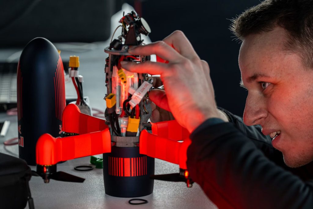 El Rocket Drone de Red Bull representa un salto significativo en la innovación Foto: redbull