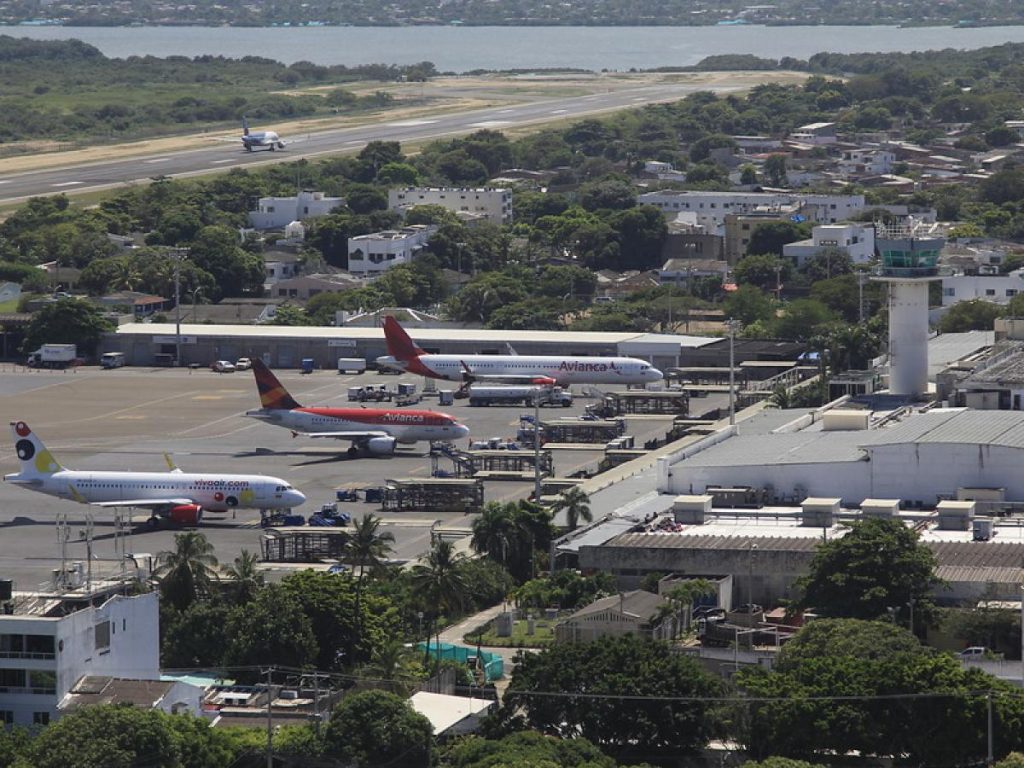Aeropuerto Rafael Nuñez de Cartagena. Foto: Colprensa