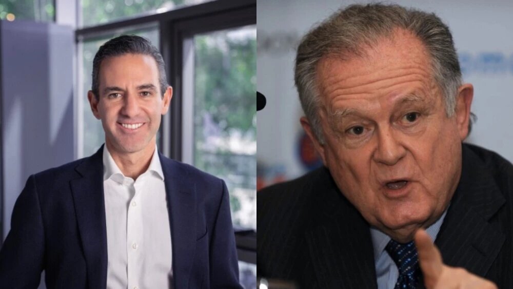 David Vélez - Luis Carlos Sarmiento Foto: bluradio