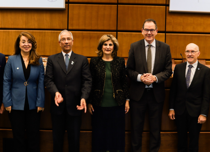 La embajadora Laura Gil será la líder del Capítulo para el periodo 2024-2025. Foto: Presidencia.