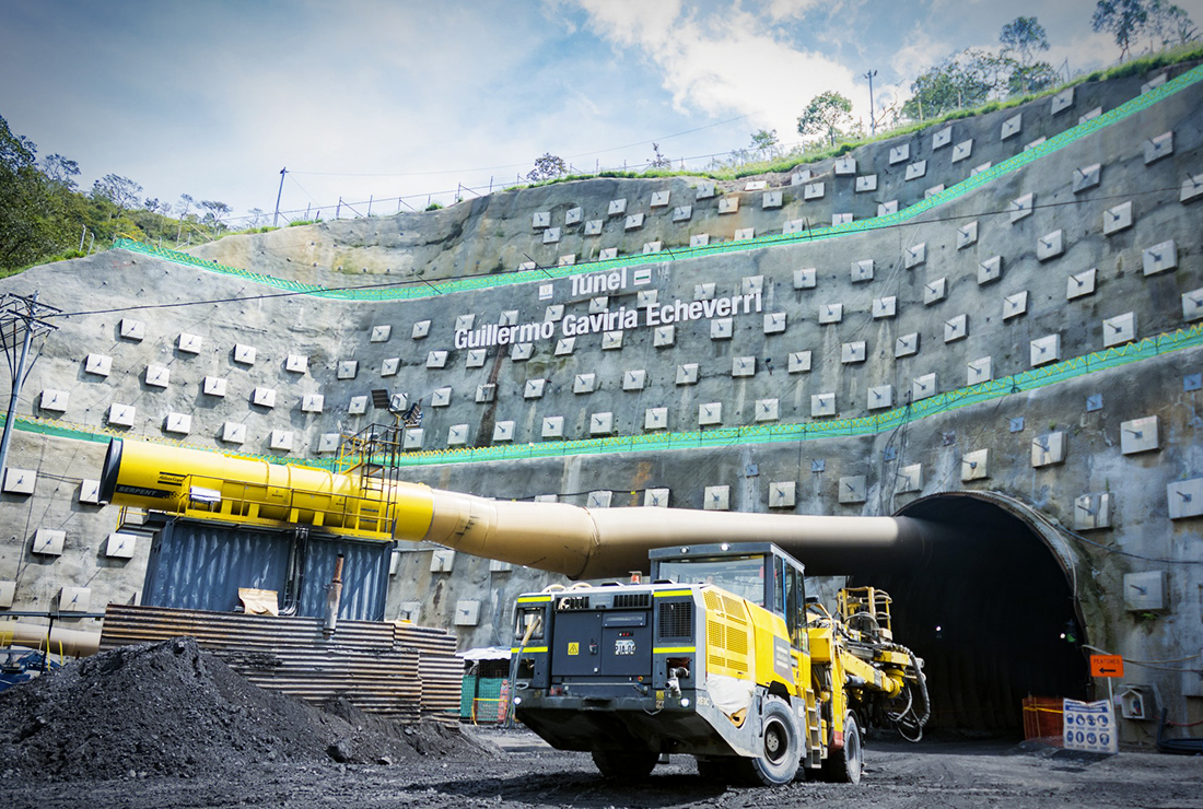 Estarían asegurados 340.000 millones de pesos para la construcción del Túnel del Toyo. Foto: integral.com.co