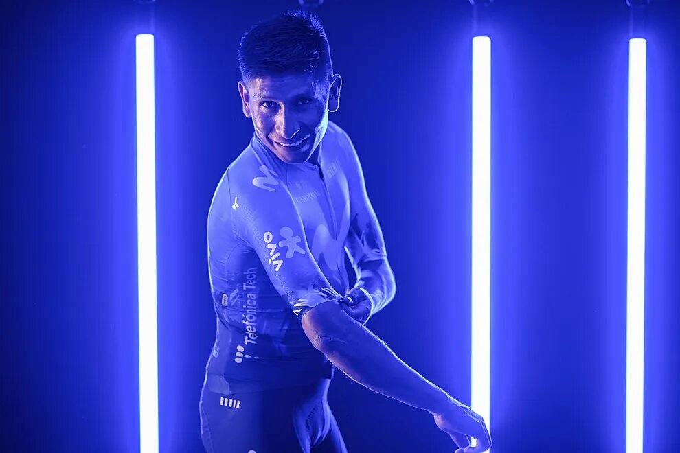 Nairo Quintana, del Movistar Team. Foto: Marca