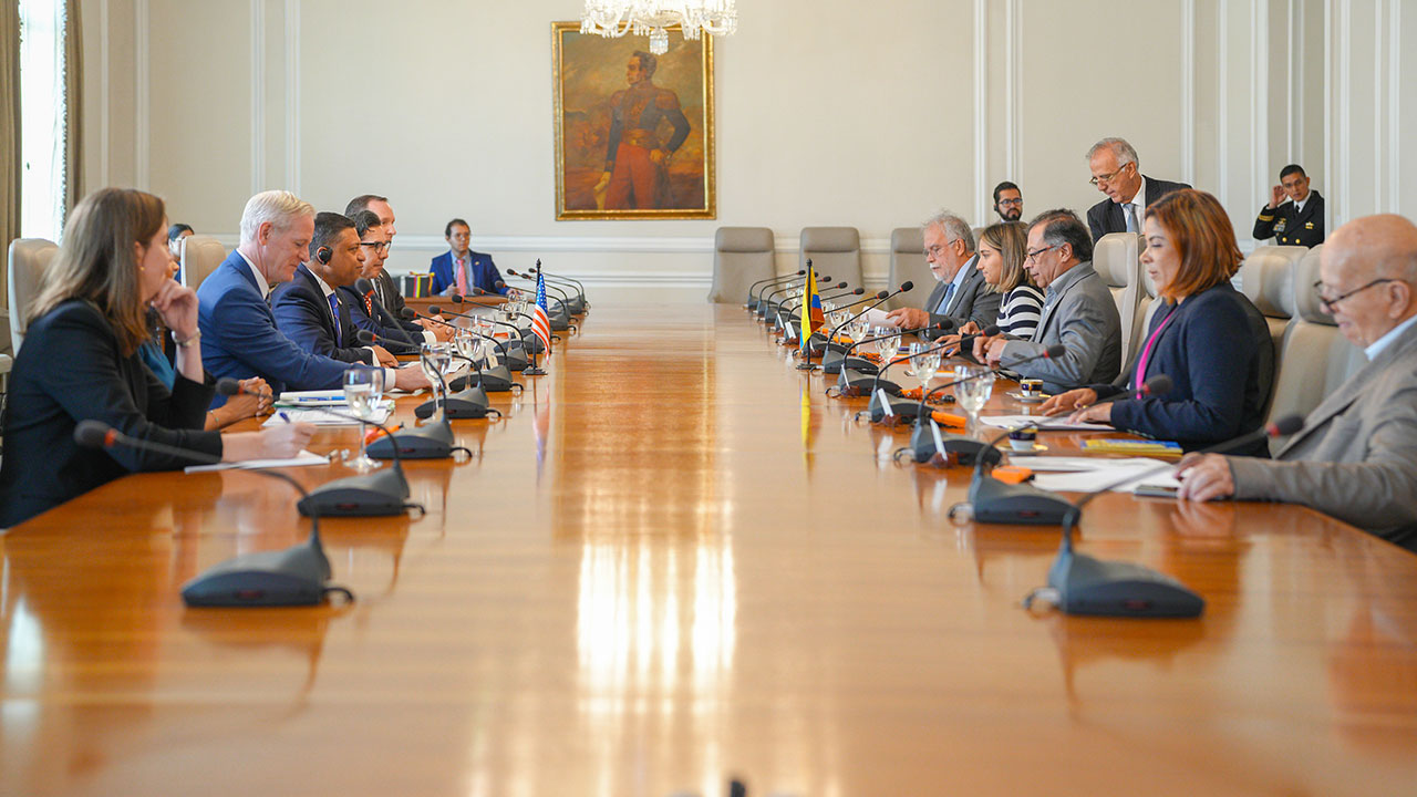 EEUU aumentará fondos disponibles para la cooperación en control de narcóticos en Colombia. Foto: Presidencia