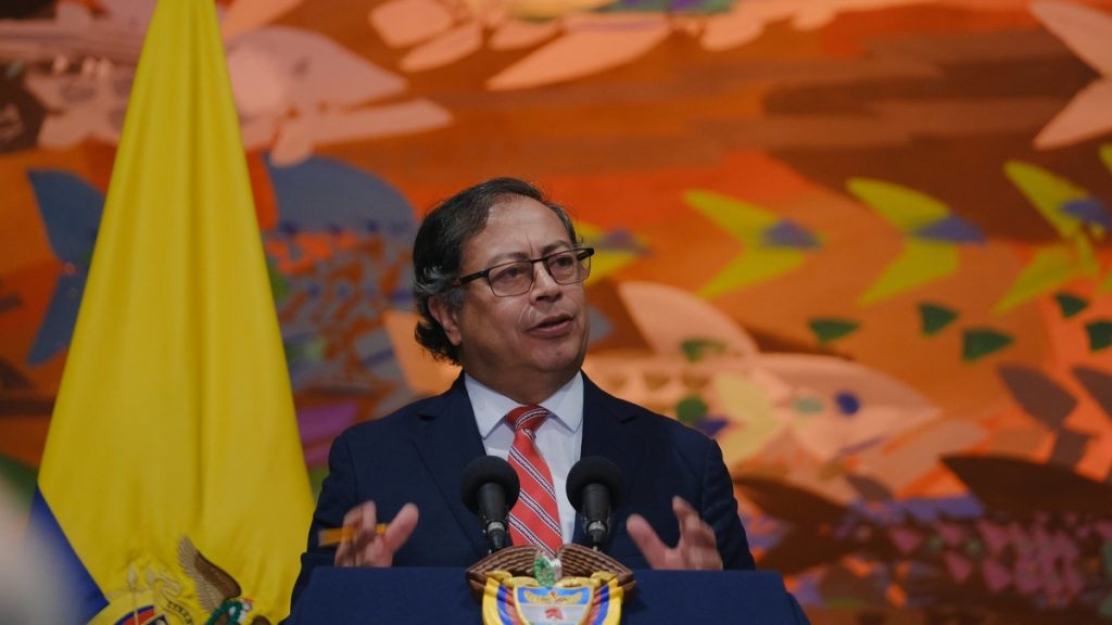 Presidente Gustavo Petro Foto: lafm