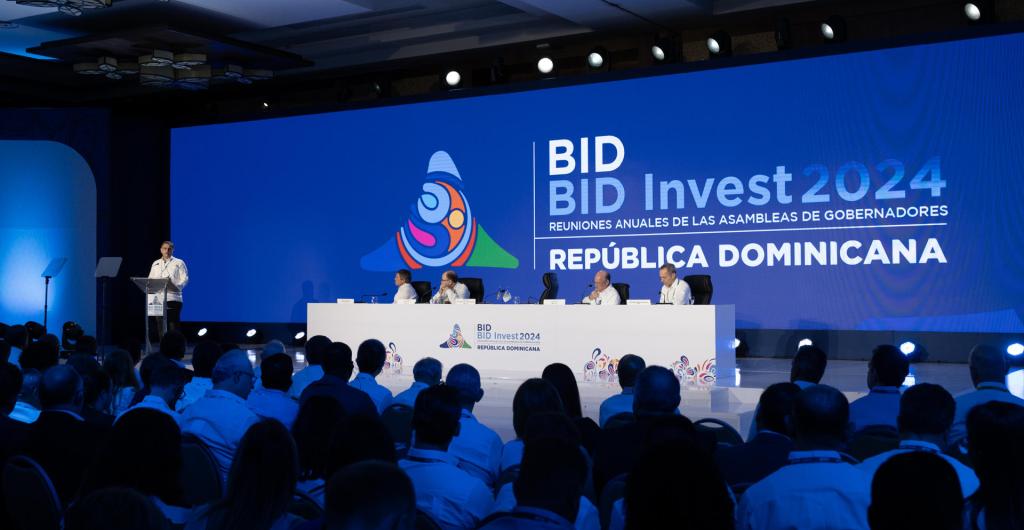 Asamblea anual del BID en República Dominicana. Foto: EFE