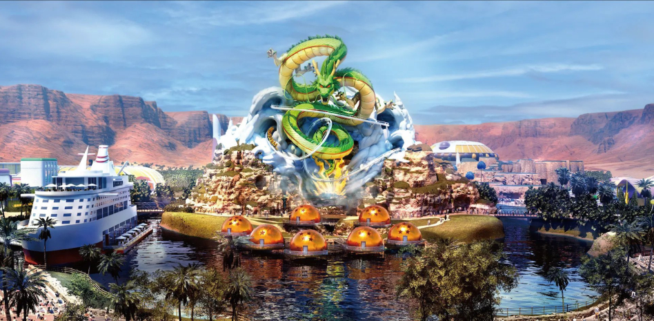 El parque de atracciones de Dragon Ball será una realidad en 2027. Foto: lavanguardia