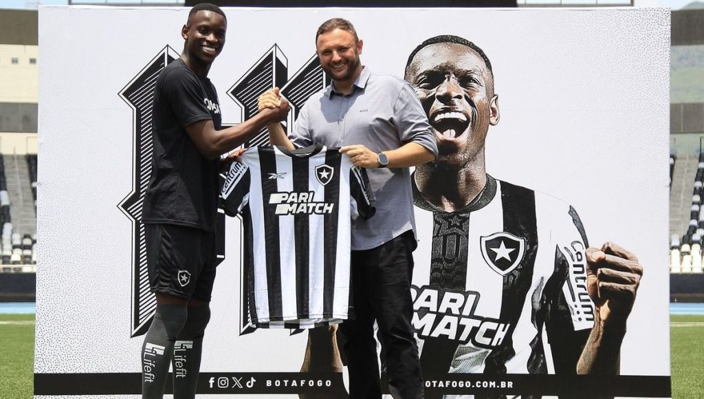 Luiz Henrique a su llegada al Botafogo Foto: estadiodeportivo