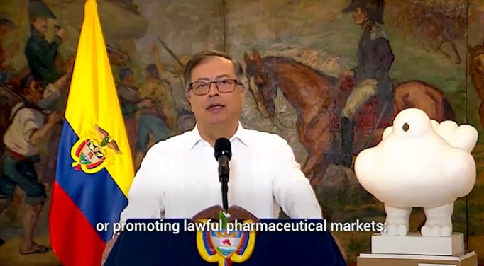 Gustavo Petro envia mensaje a Viena y habla del fracaso de la política mundial antidrogas