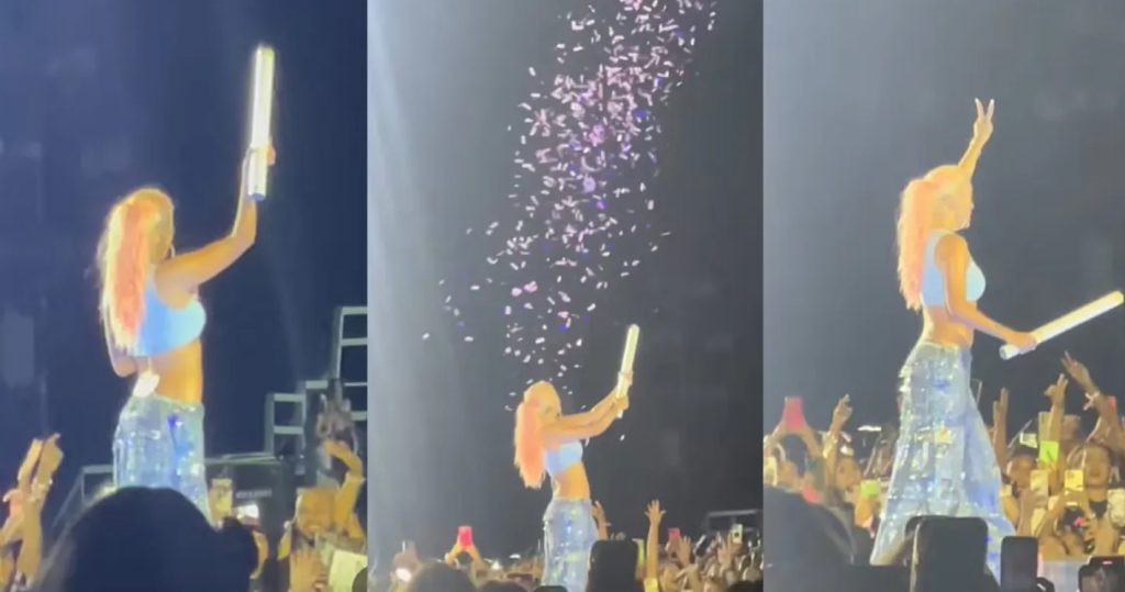 Karol G sorprende a fan revelando el sexo de su bebé durante concierto en República Dominicana