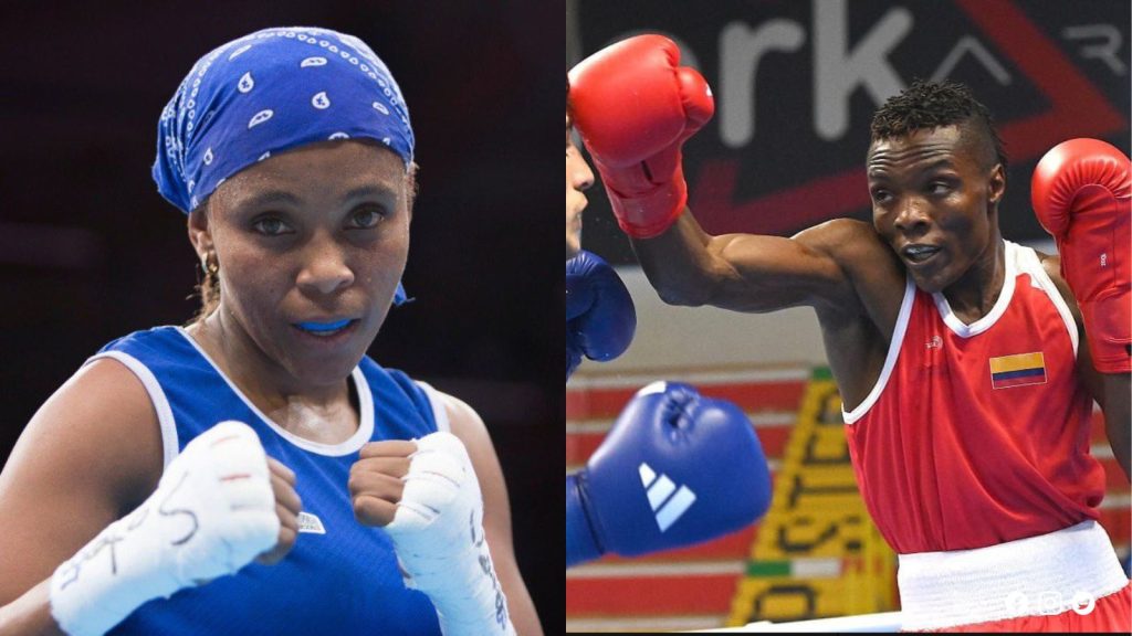 Ingrit Valencia y Yilmar González.