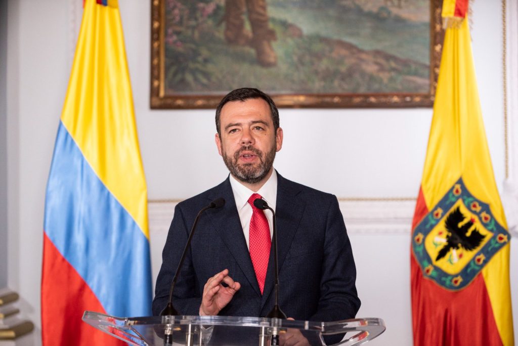 El alcalde de Bogotá, Carlos Fernando Galán. Foto: @Bogota