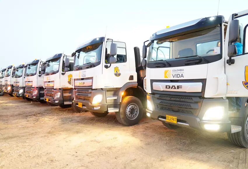 La UNGRD había adquirido 80 carro tanques. FotoUNGRD