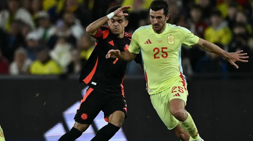 Colombia afronta otro amistoso en España. Foto: AFP