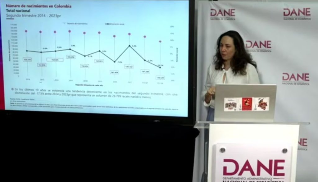 Colombia registra la cifra más baja de nacimientos en la última década