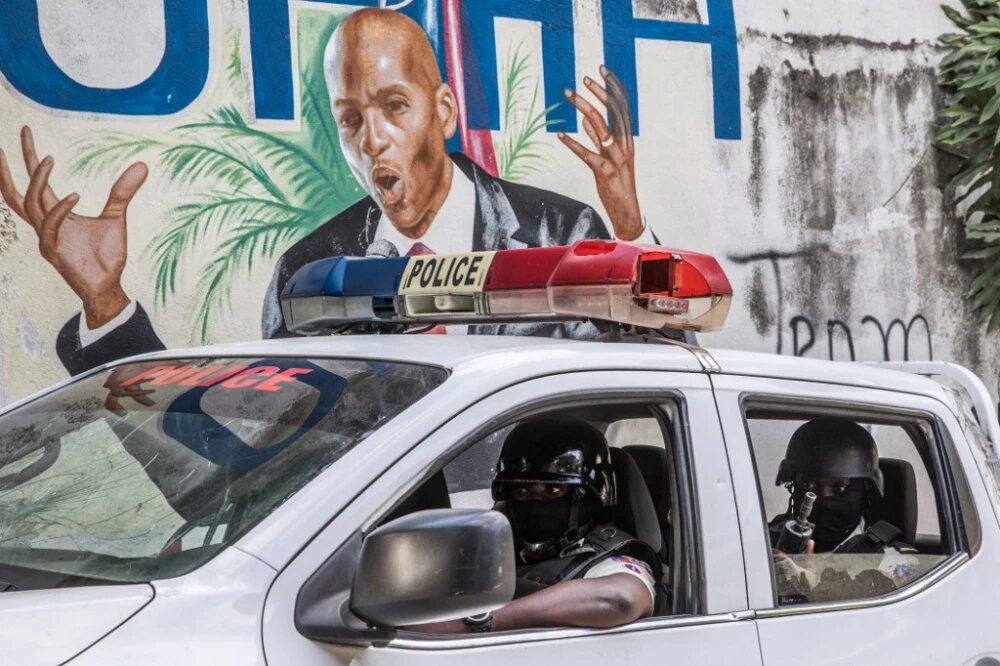 Un mural del presidente de Haití Jovenel Moise Foto: Europa Press