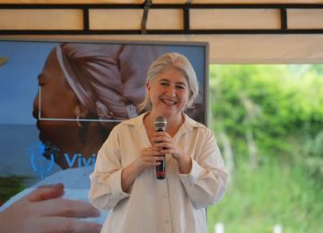 Ministra de Vivienda, Catalina Velasco. Foto: minvivienda