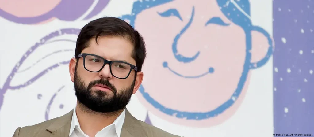 Presidente de Chile Gabriel Boric Foto: AFP