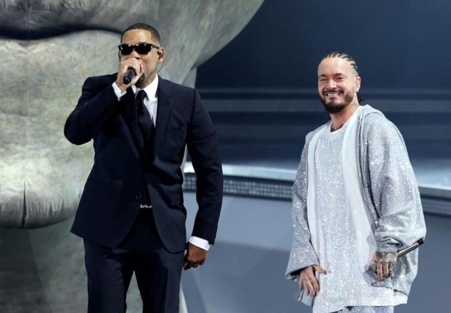 Will Smith sorprende como artista invitado de J. Balvin en festival de Coachella