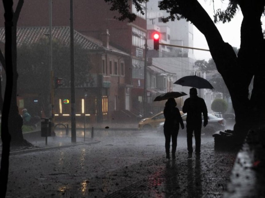Pronostican lluvias por los próximos cinco días en Bogotá