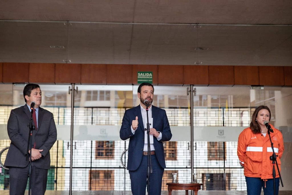 Alcalde de Bogotá Carlos Fernando Galán. Foto: @CarlosFGalan