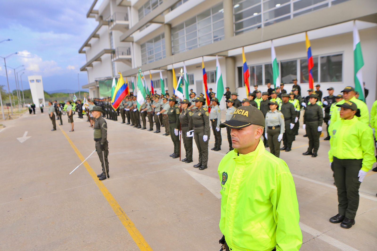 POLICIA METROPOLITANA DE VALLEDUPAR. Foto: ALCALDIA MUNICIPAL DE VALLEDUPAR