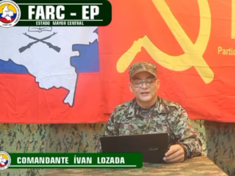 Reapareció Iván Mordisco este domingo por medio de un video. Foto: Colprensa