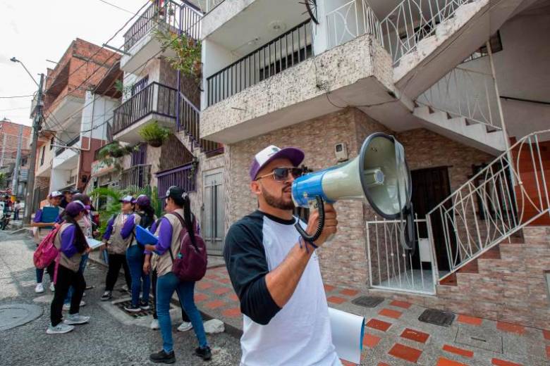 “En el colegio contamos con vos” Foto: El Colombiano