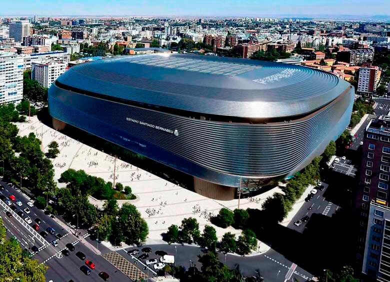 Estadio Santiago Bernabeu, Madrid, España Foto: elcolombiano