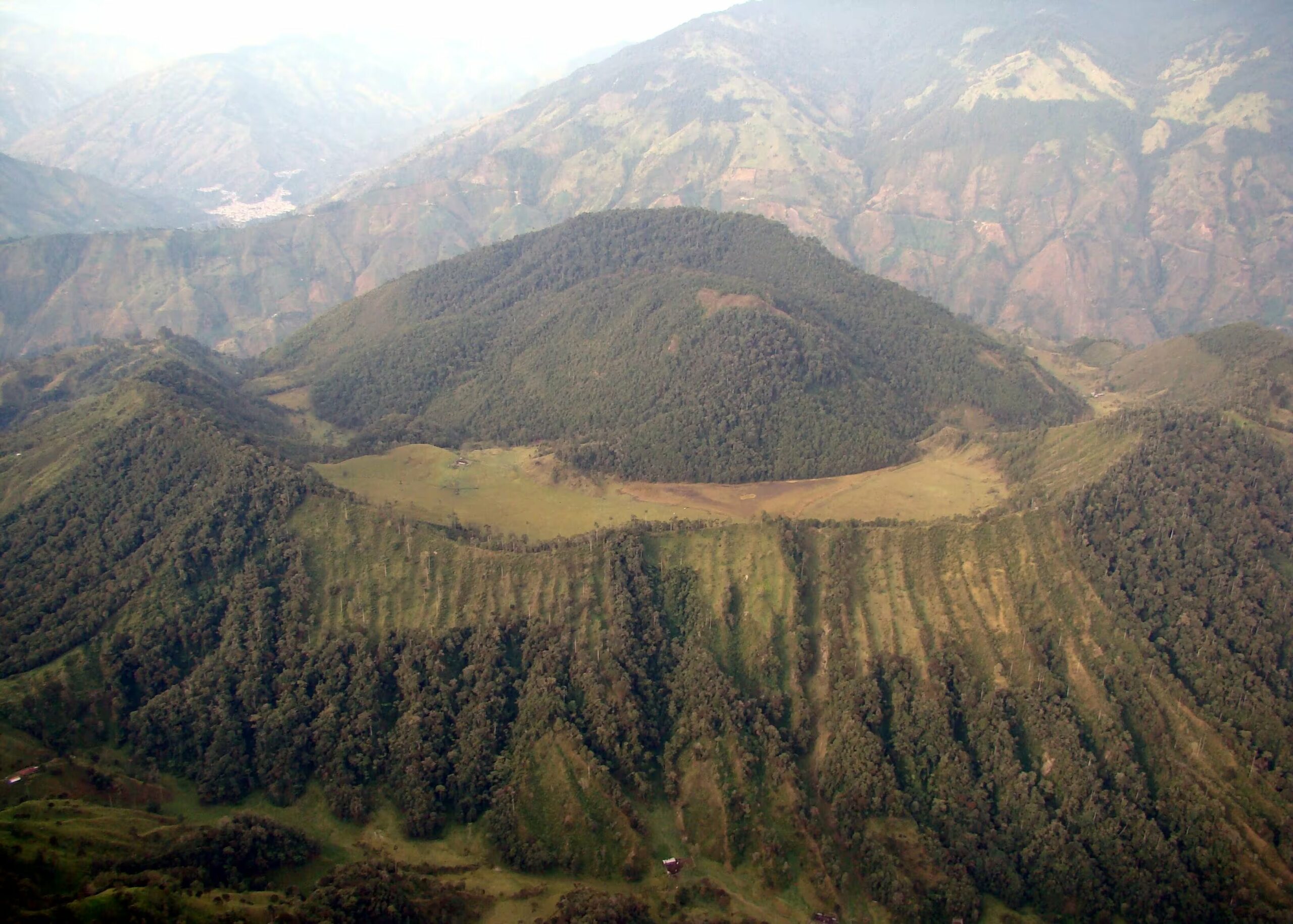 Volcán Cerro Machín. Foto: Caracol
