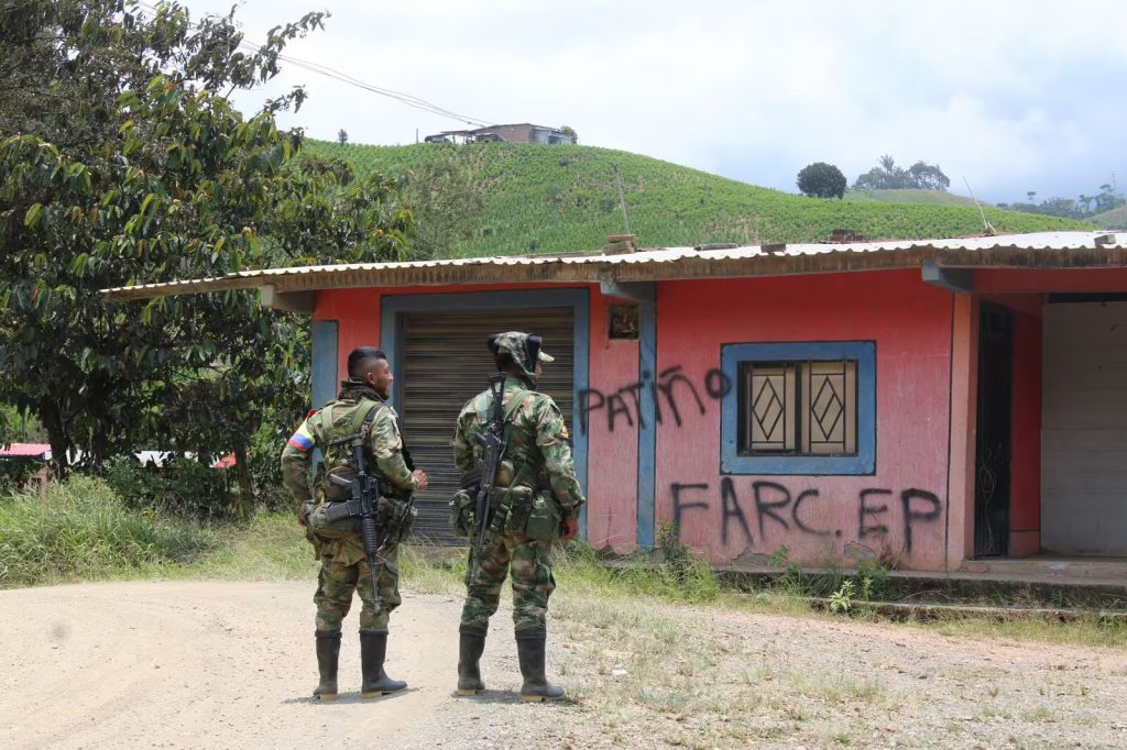 Fuertes enfrentamientos se registraron entre tropas del Ejército Nacional y disidentes de las desmovilizadas FARC. Foto: caracol