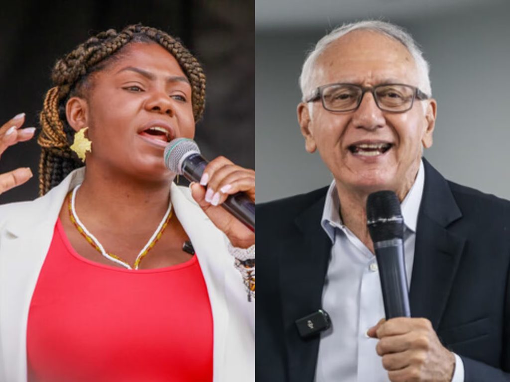 Francia Márquez y Guillermo Alfonso Jaramillo. Foto: wradio