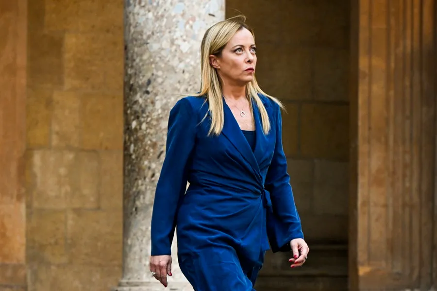 La primera ministra italiana, Giorgia Meloni. Foto: EFE
