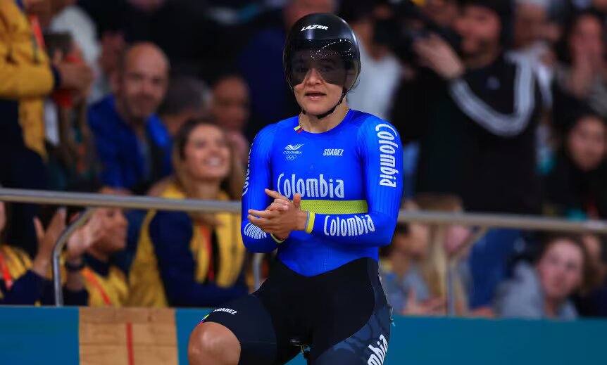 Martha Bayona, ciclista de pista Foto: Getty Images