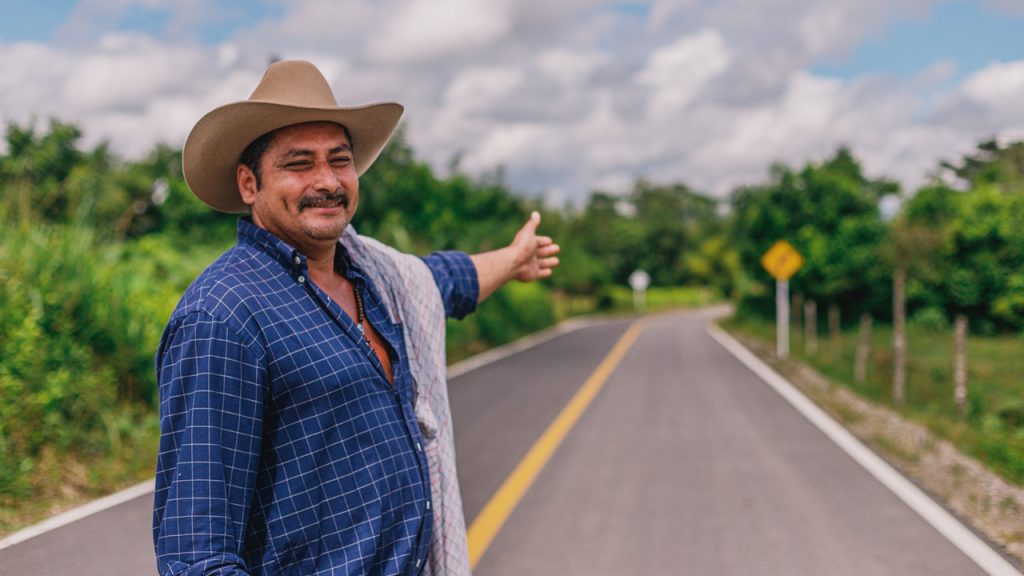 Carretera en la subregión Macarena-Guaviare. Foto: Presidencia
