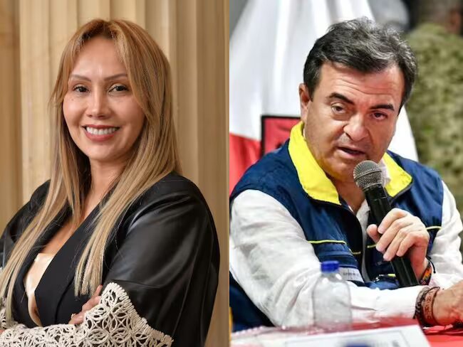 Sandra Ortiz y Olmedo López. Foto: wradio