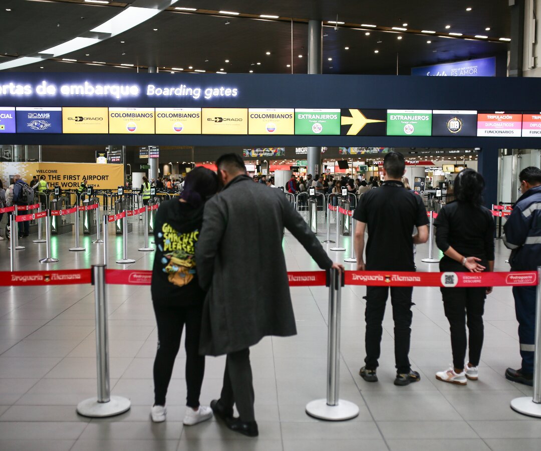 Aeropuerto El Dorado de Bogotá Foto: Colprensa