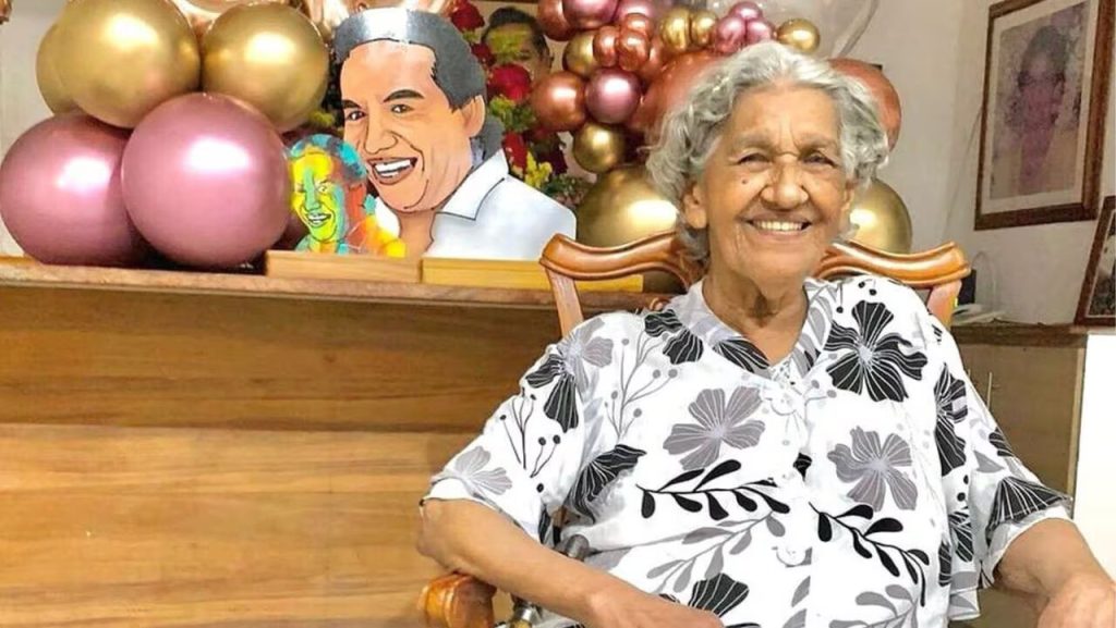 Elvira Maestre, ‘Mamá Vila’, madre de Diomedes Díaz Foto: Instagram @mama.vila