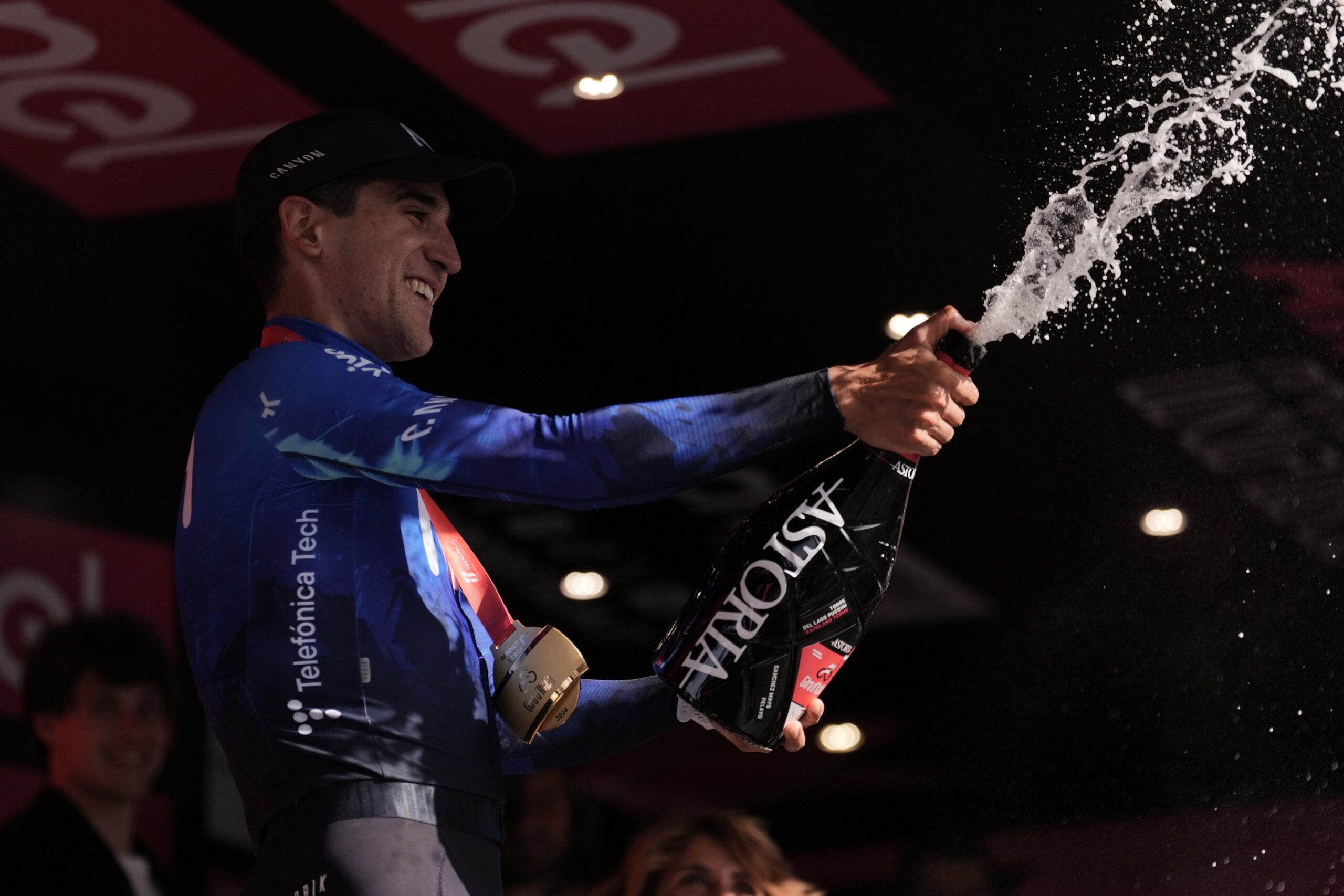 Pelayo Sánchez del Movistar Team Foto: x.com/giroditalia