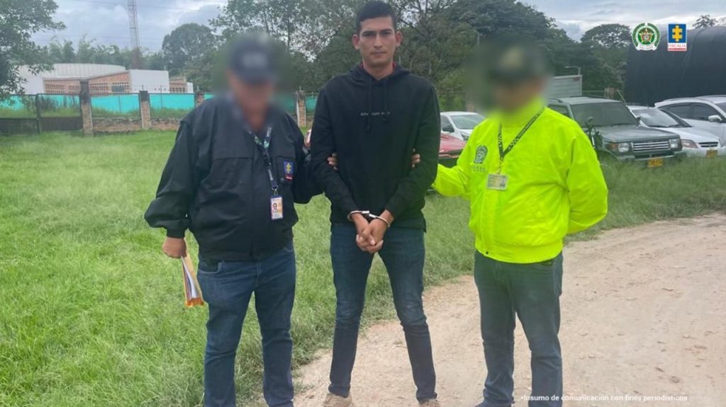 "El Flaco", presunto integrante de las disidencias de las FARC. Foto: Fiscalía