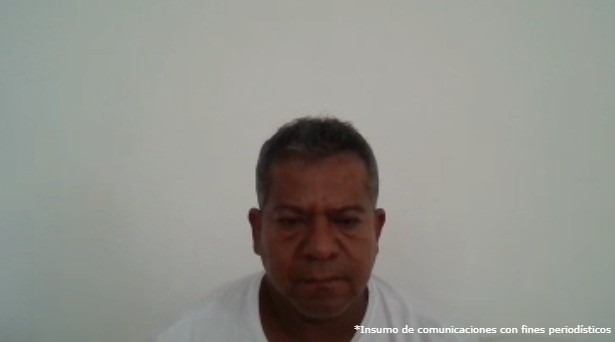 Norbey Olivares Rojas presunto líder de una organización criminal en Villlavicencio Foto: Fiscalía