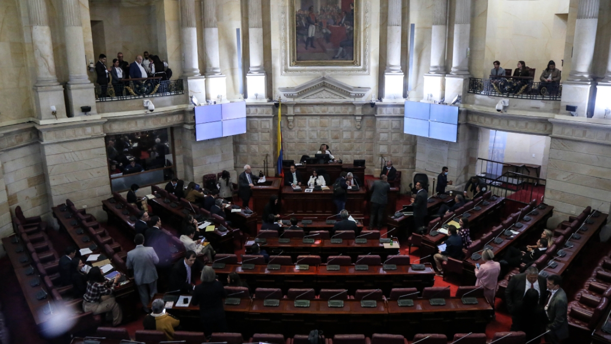 Comisión Séptima de la Cámara de Representantes. Foto: Colprensa