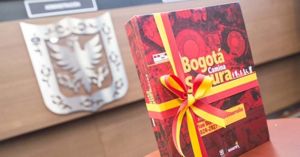 Plan Distrital de Desarrollo "Bogotá Camina Segura" 2024-2027 Foto: Alcaldía Mayor de Bogotá